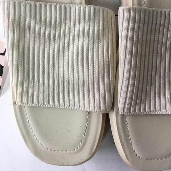 NWT Slyde Pillow Slide Women's Size 10 White Cushion Cream Sandals Slippers Spa - Picture 3 of 14